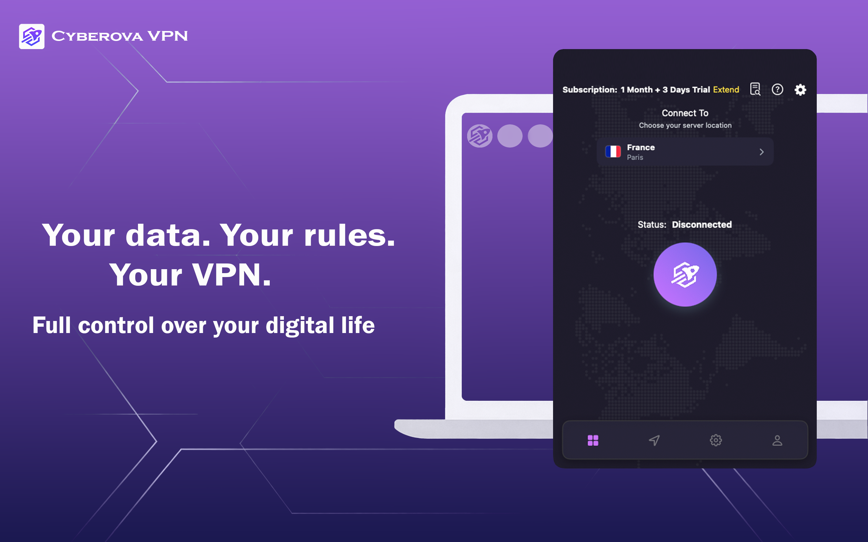 Cyberova VPN - Fast and Secure