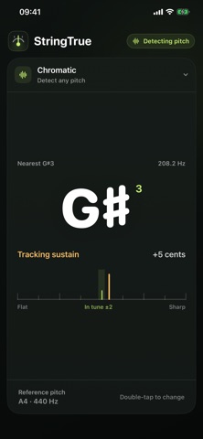 StringTrue: Guitar Tuner Screenshot 3 of 3
