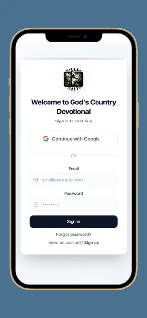 Gods Country Devotional by AOF screenshot 2