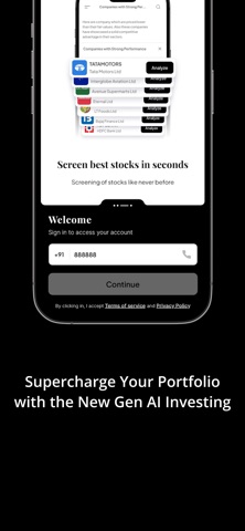 Super Investing iPhone screenshot 1