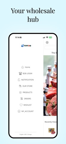 Topfoo Whole Food Hub screenshot