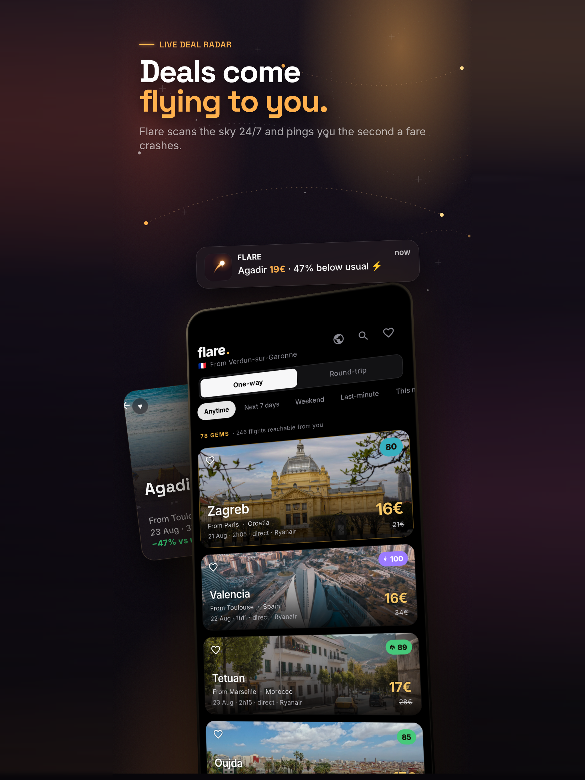 Flare - Flight Deals screenshot 8