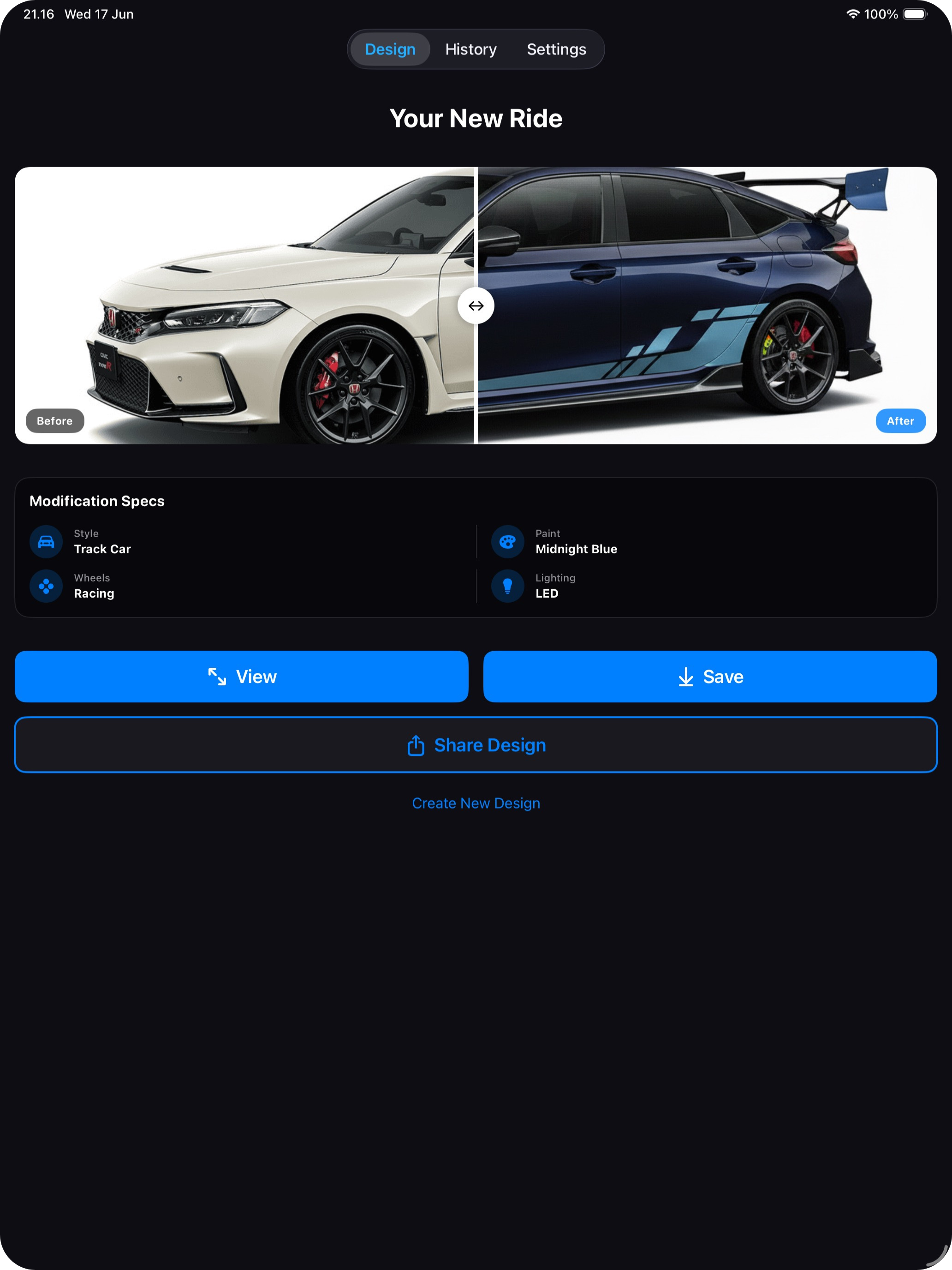 Modify AI Car Designer & Tune screenshot 15