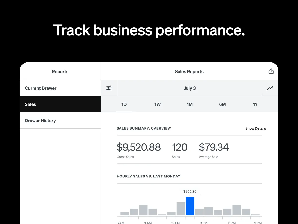 Square Point of Sale iPad screenshot 3