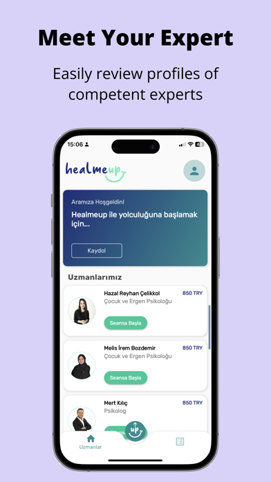Healmeup: Online Therapy Screenshot