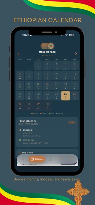 EOTC Calendar Screenshot 8 of 9