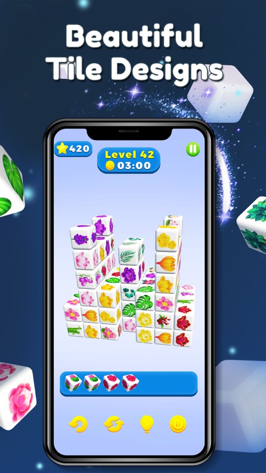 #5. Flower Cube Quest (iOS) 由: Phong Dinh