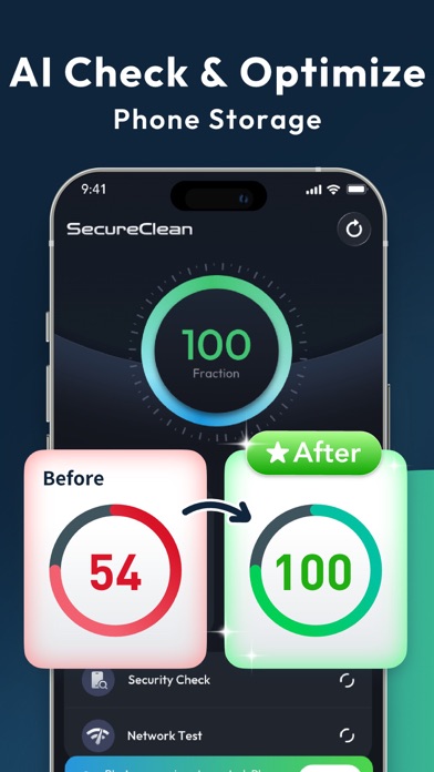 SecureClean: Clean up storage App Store preview screenshot 2