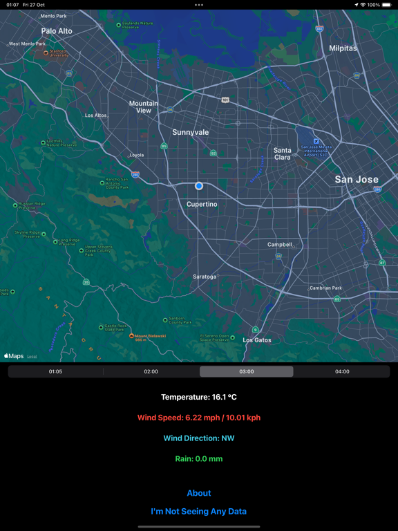 Screenshot #6 pour Cycle Weather App