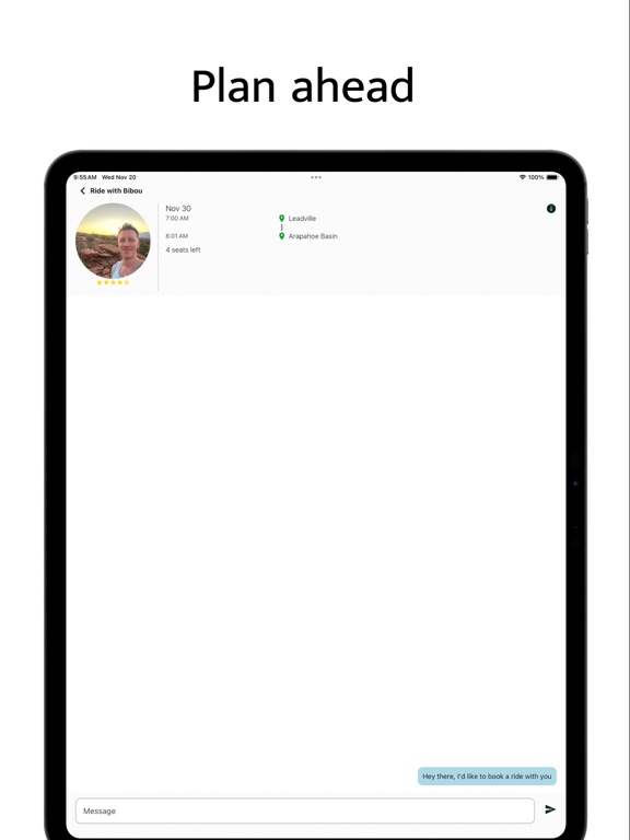 TreadShare iPad screenshot 6 - Travel app