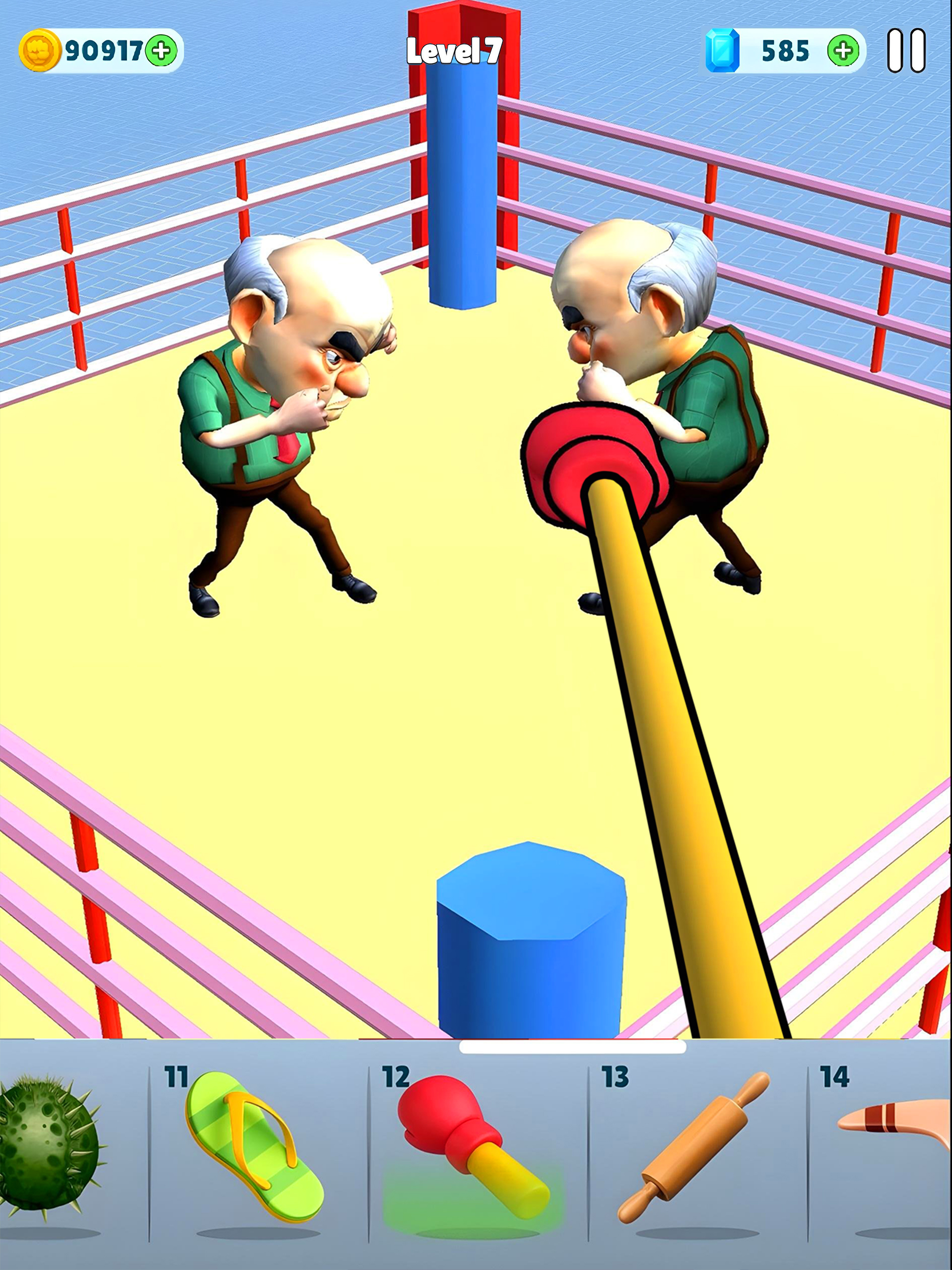 Wacky Uncle: Hit & Punch Game screenshot 7