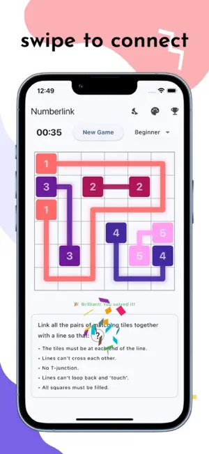 Numberlink: ConnectLine screenshot 2