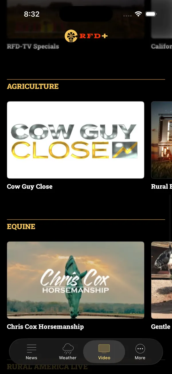 RFD+ iOS app screenshot showing feature 3