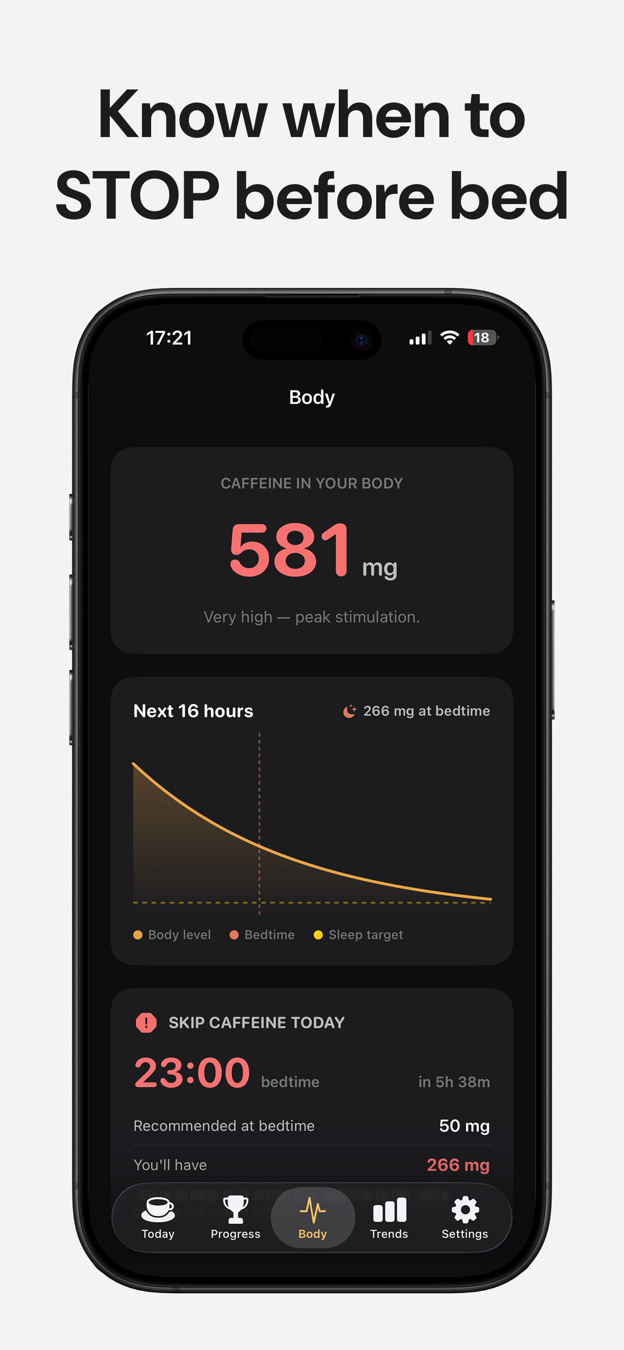 Caffeine Tracker: Sleep Better screenshot 4
