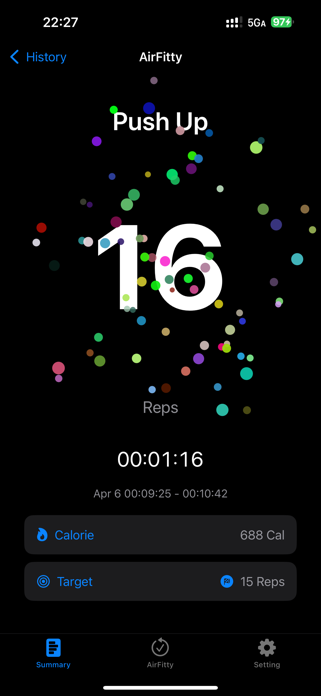 AirFitty Screenshot 2 of 5