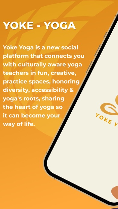 Yoke-Yoga iPhone screenshot 1 - Social Networking app