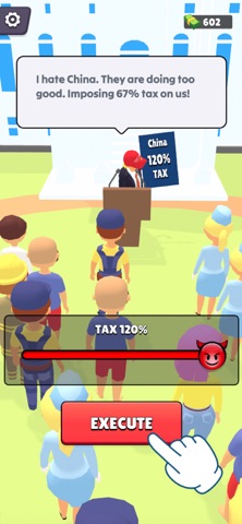 Am the president - Simulator iPhone screenshot