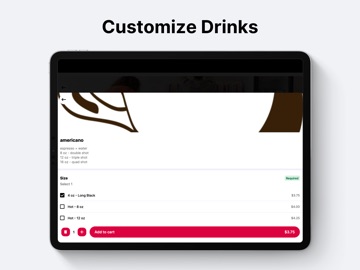 JUJU'S COFFEE iPad screenshot