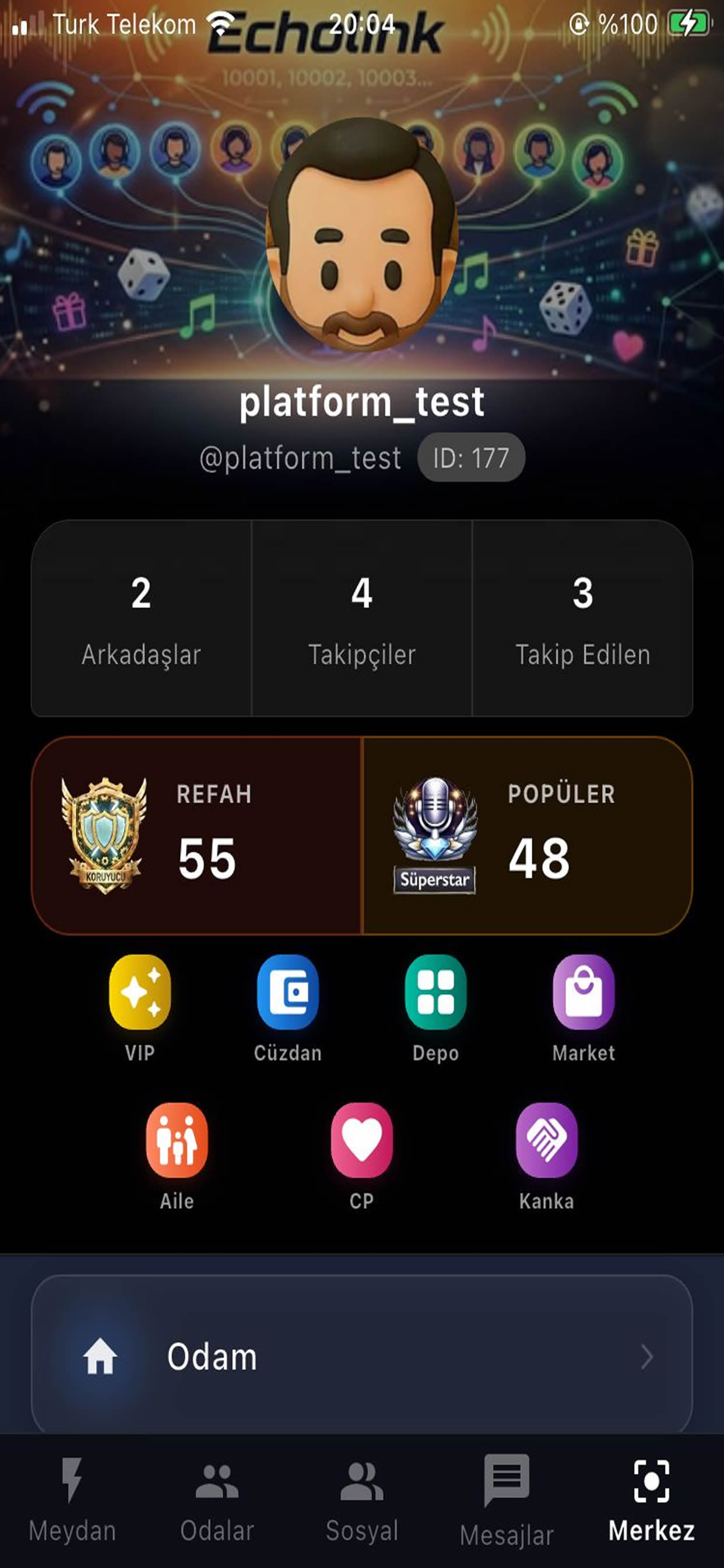 Echolink -Canlı Yayın & Sohbet screenshot 9