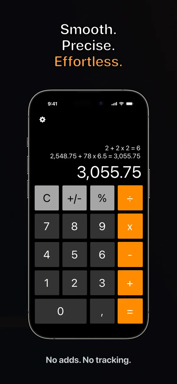 Screenshot #1 pour Calc The App