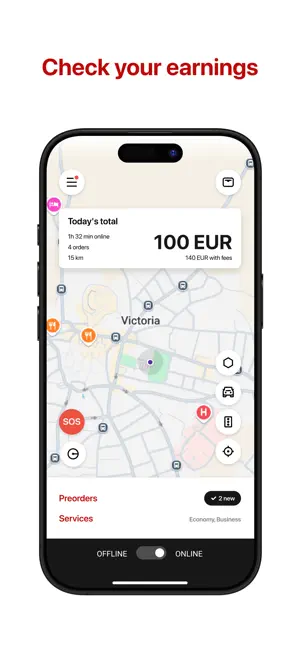 Spot Cabs: Driver app screenshot 1