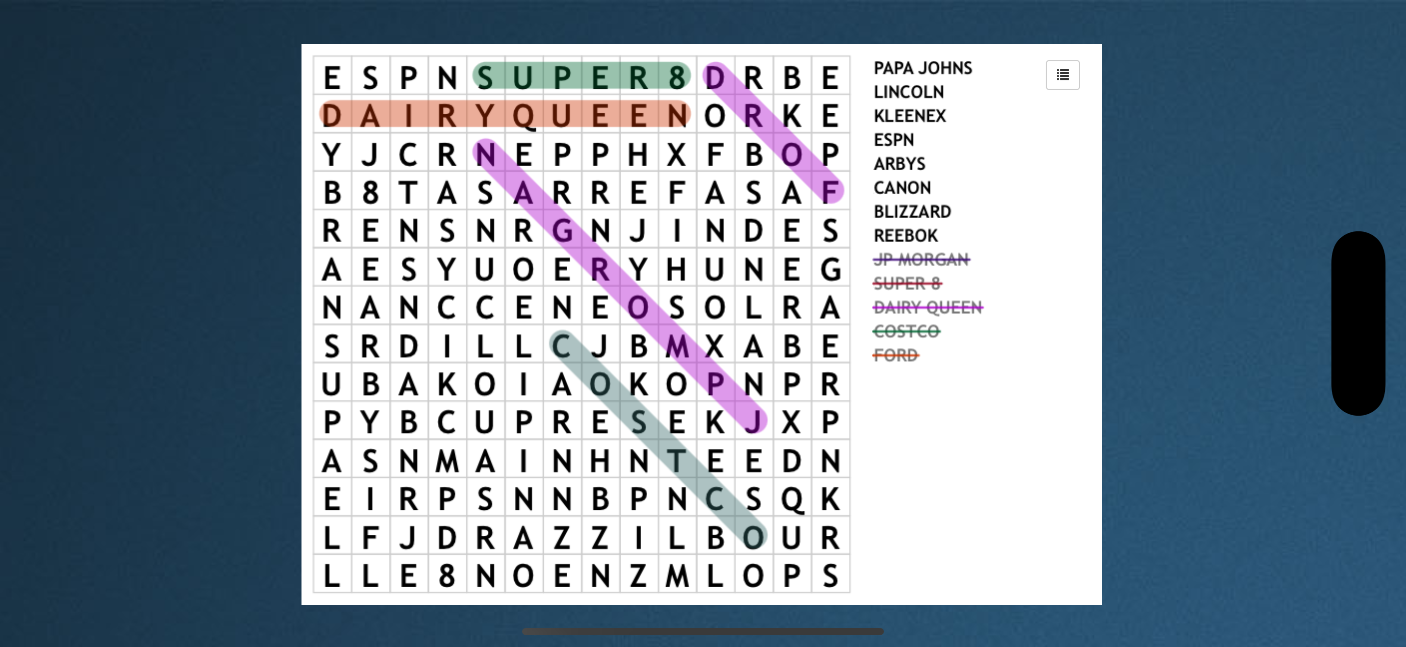 Word Search 2* screenshot 5