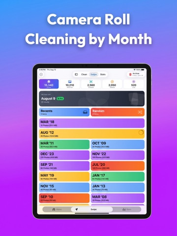 Swipe Cleaner: Clean Up Photos iPad screenshot
