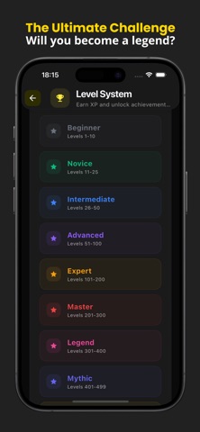 Leveling Steps: Pedometer Screenshot 6 of 6