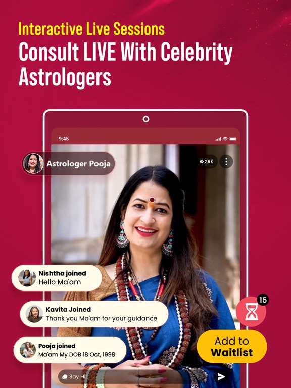 Screenshot #6 pour Anytime Astro Live Chat & Talk