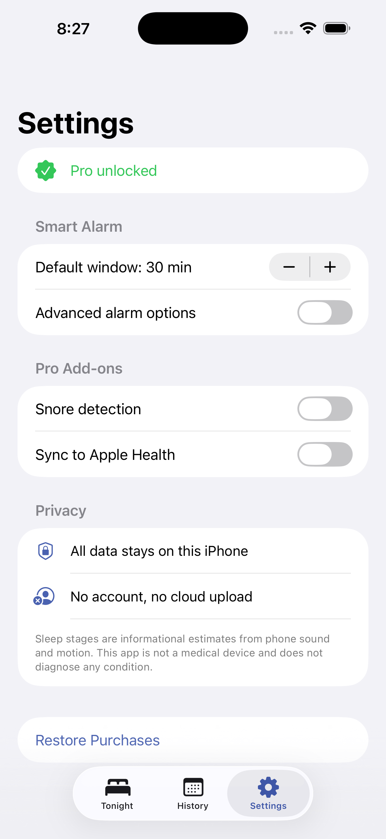 Sleep Stages: Smart Alarm screenshot 3