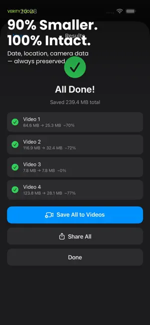 Compress: Photo & Video screenshot 3