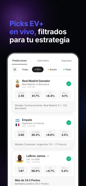 BetAlpha iPhone screenshot 3