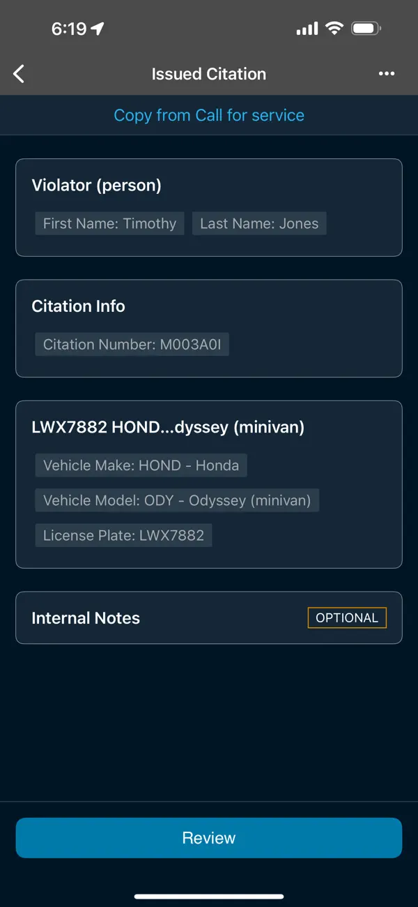 Screenshot #2 pour CommandCentral Responder