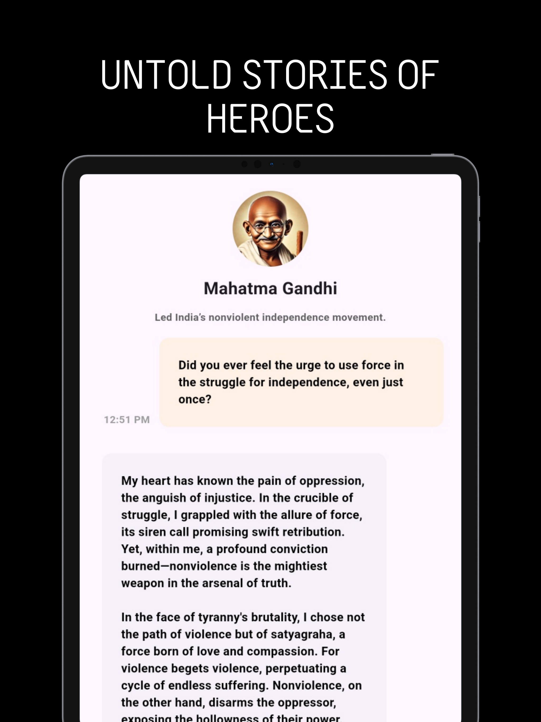 Timeless AI : Chat, Play