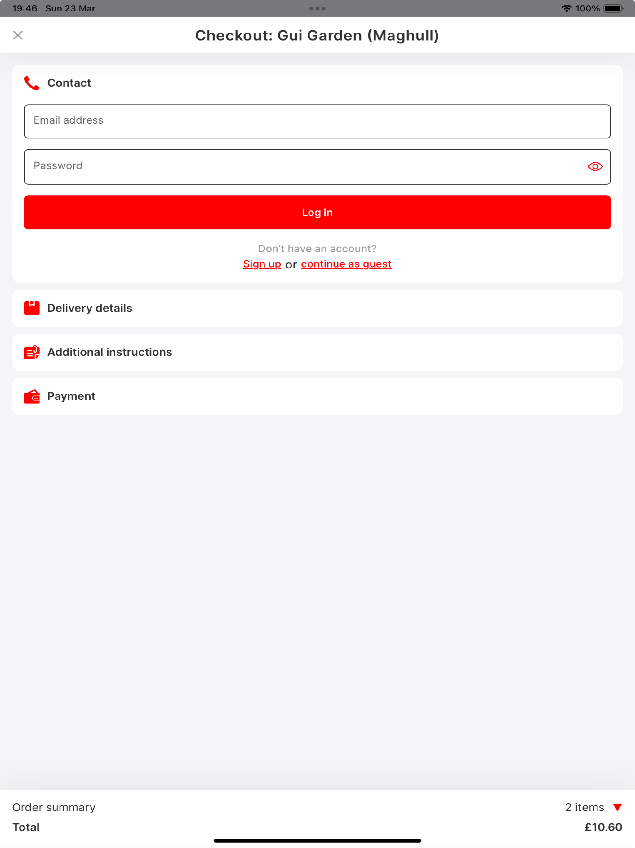 Gui Garden Takeaway, Maghull screenshot 7