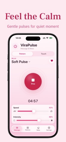 ViraPulse: Vibrate Phone Relax iPhone screenshot