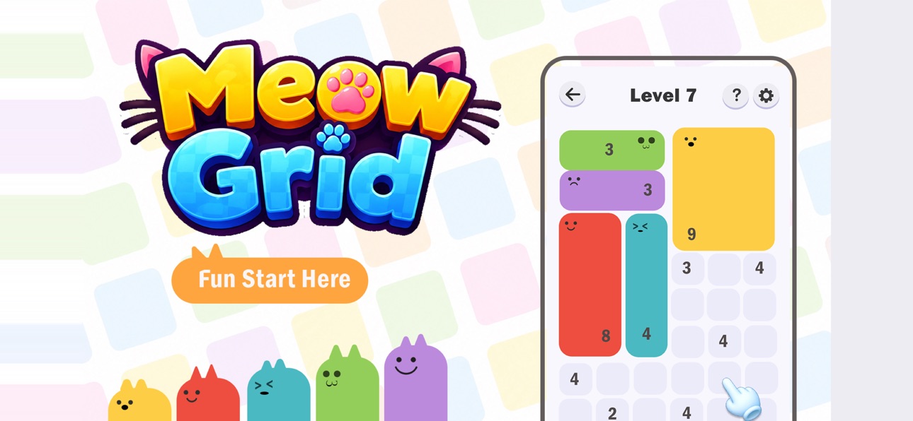 Screenshot 1 of Meow Grid