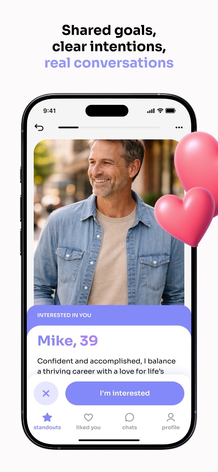 True for Two - Serious Dating iphone screenshot 4