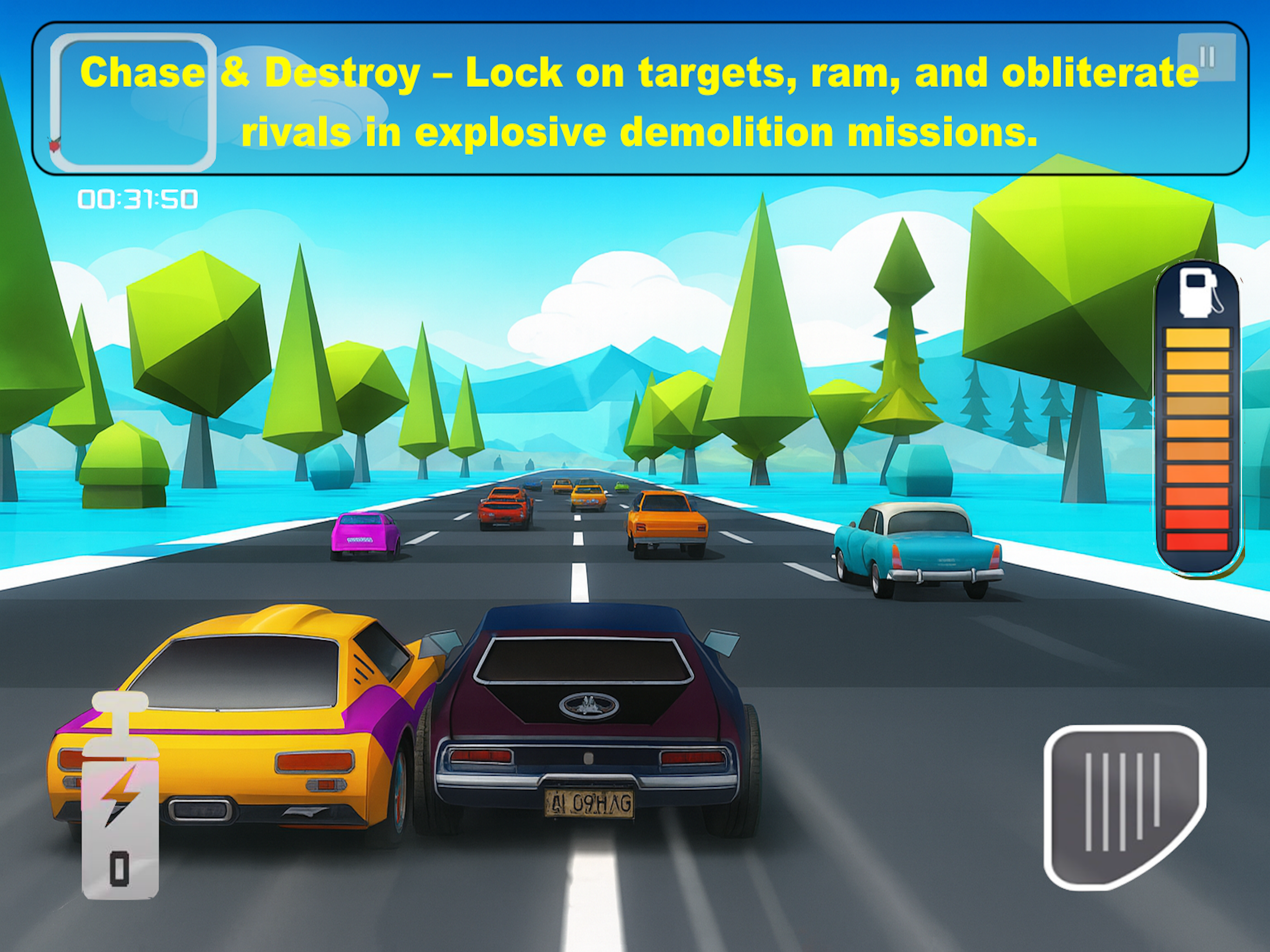 Classic Retro Race Car Racing