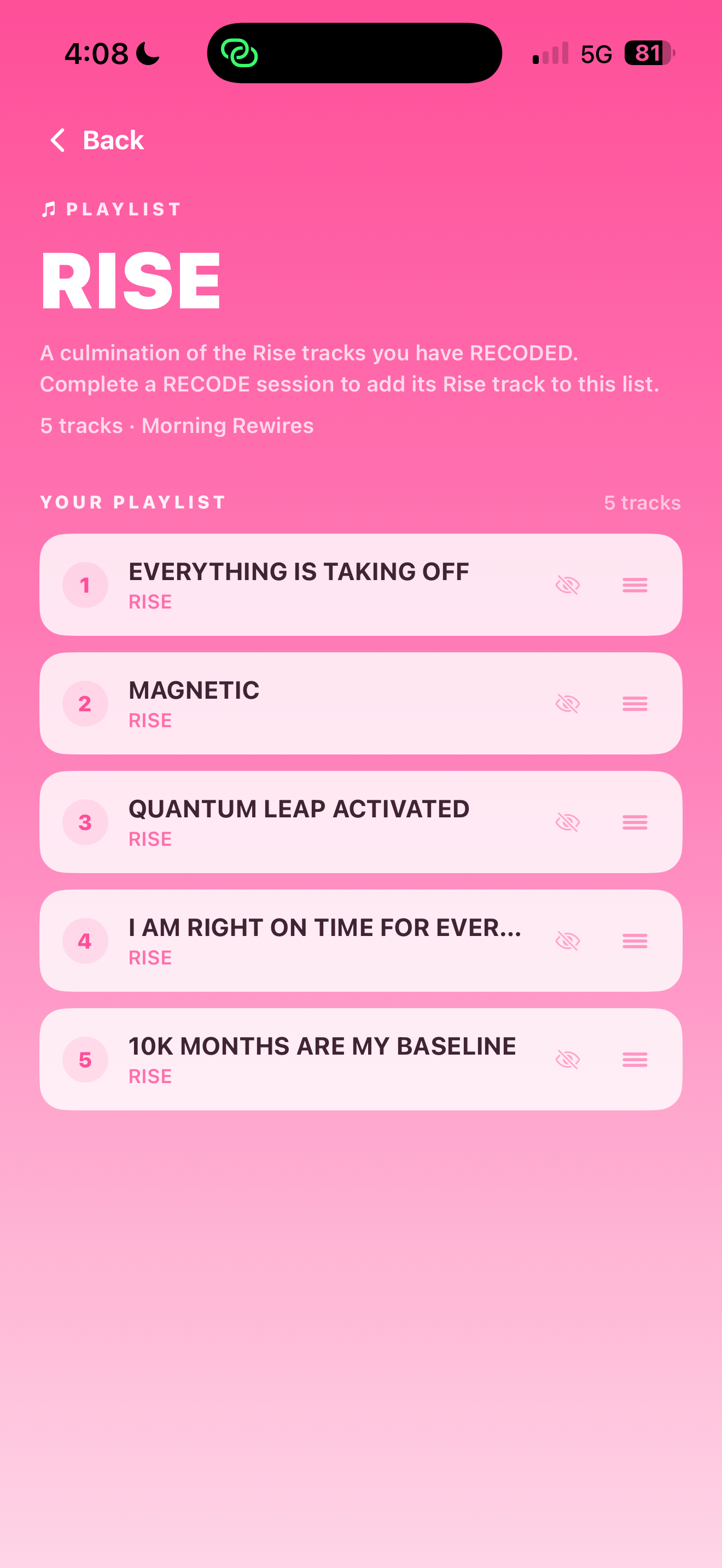 RECODE App screenshot 6