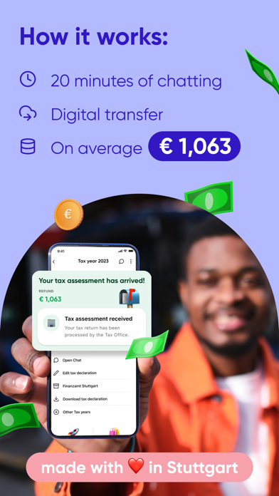 Steuerbot – Your Tax-App Screenshot