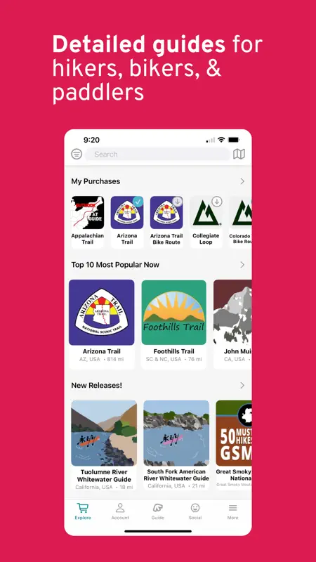 FarOut: Hike, Bike, Paddle screenshot 1 of 10