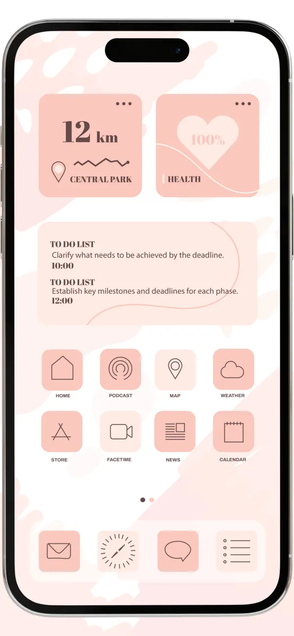 Screenshot #2 pour Customize Home Screen& Wiget.s