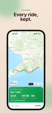 Roveri: Trip & Ride Journal iPhone screenshot