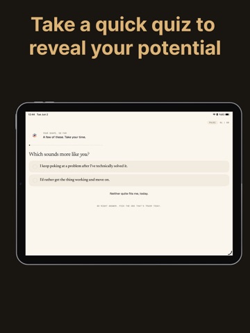 Career Path Compass iPad screenshot