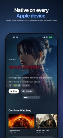 Spectati: IPTV & Plex Player Screenshot 2 of 8
