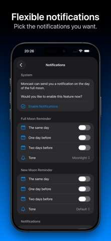 Mooncast screenshot