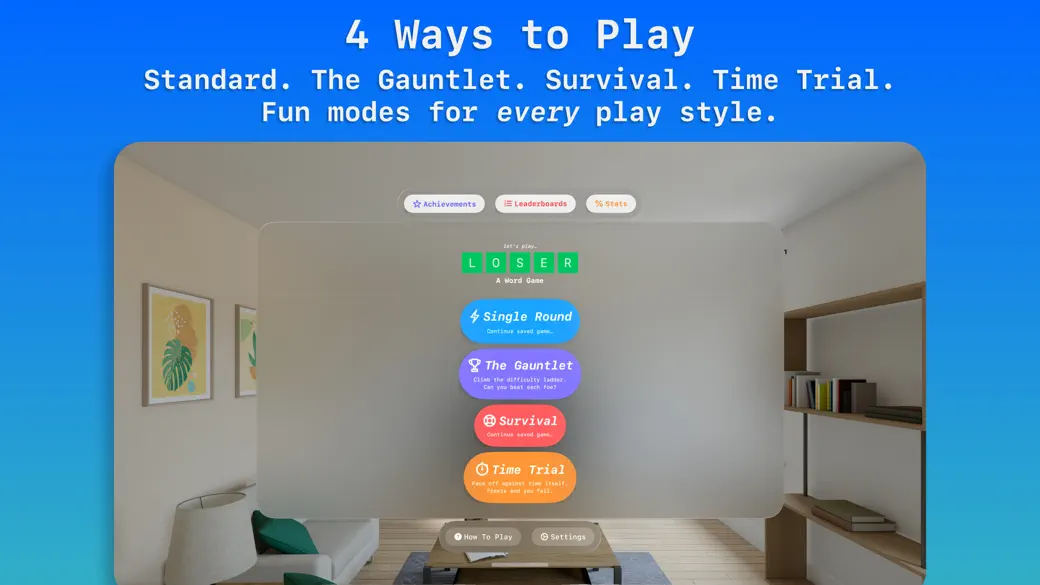 LOSER - A Word Game screenshot 2