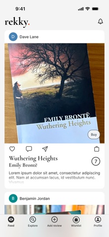 Rekky - Discover & Share Books screenshot