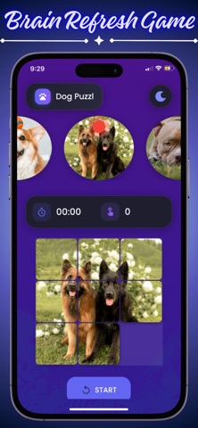 Dogs Puzzle Game screenshot